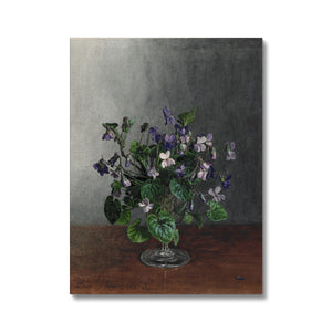 Bonvin | Goblet with Violets | 1863 Canvas