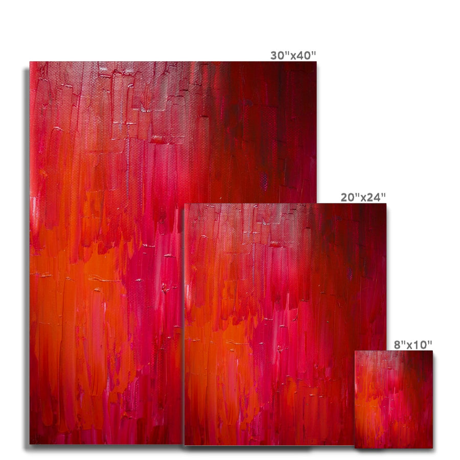 Abstract: Red Canvas