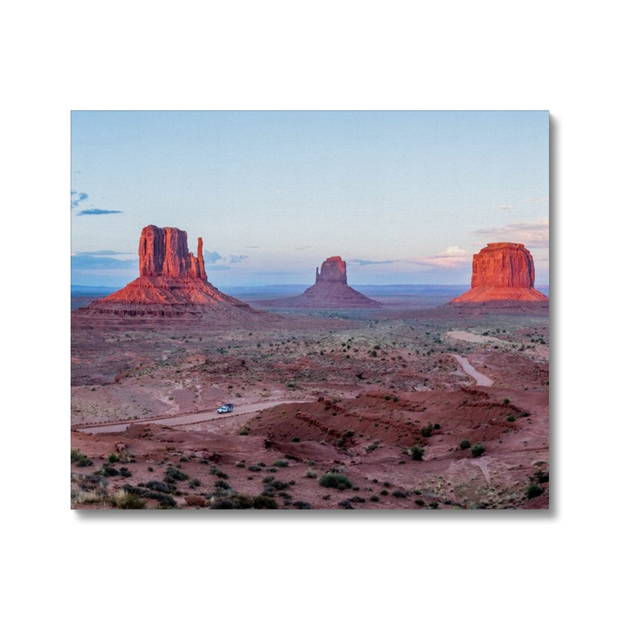 Sunsets in the Monument Valley Canvas