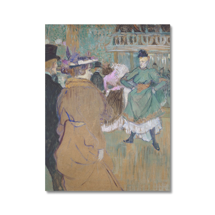 Toulouse Lautrec | Quadrille at the Moulin Rouge | 1892 Canvas