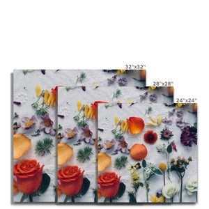 Petals and Flowers Canvas