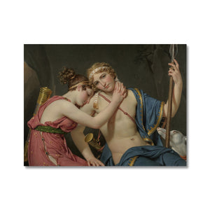 David | The farewell of Telemachus and Eucharis | 1818 Canvas