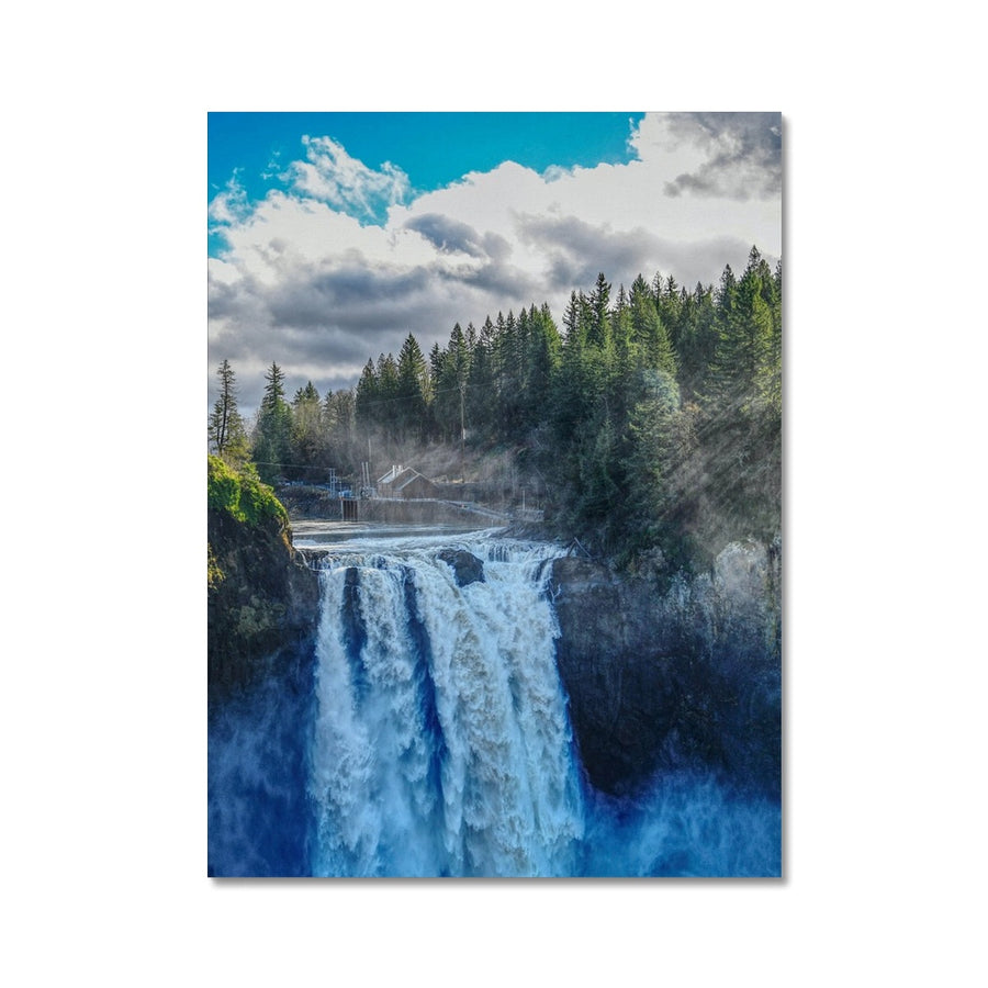 Water falling Canvas