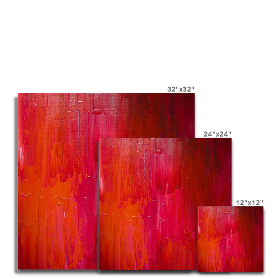 Abstract: Red Canvas