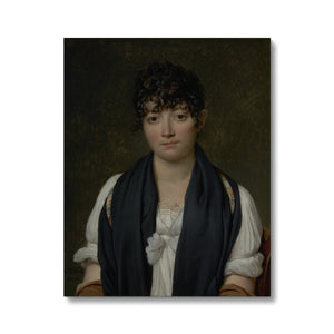 David | Portrait of Suzanne Le Peletier De Saint Fargeau | 1804 Canvas