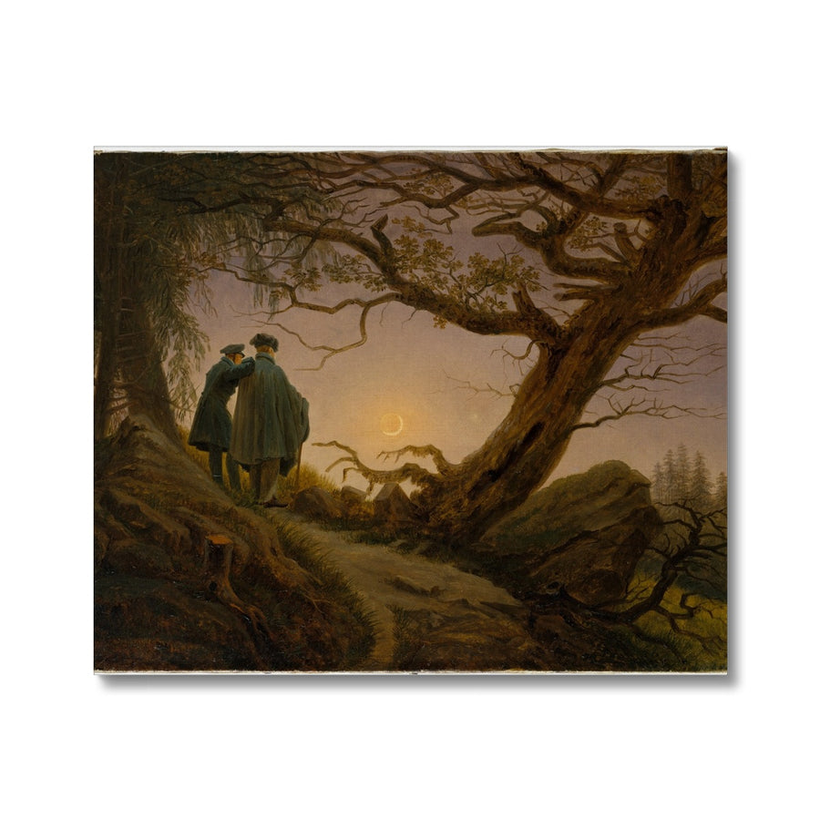 Friedrich | Two Men Contemplating the Moon Canvas