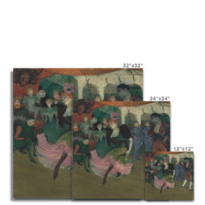 Toulouse Lautrec | Marcelle Lender dancing the Bolero in Chilperic | 1896 Canvas