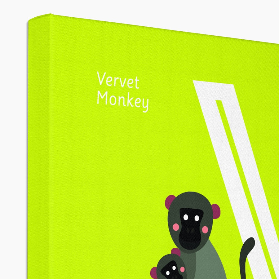 V is for Vervet Monkey