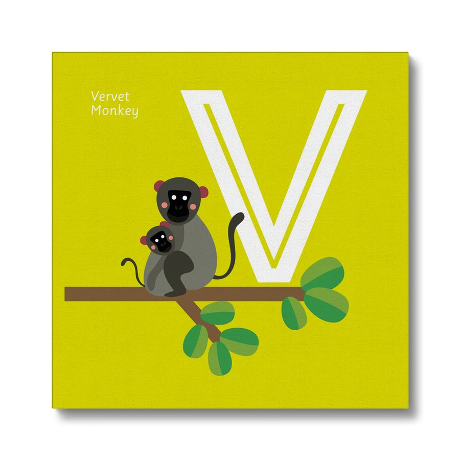 V is for Vervet Monkey