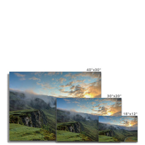 Hills and Valleys Canvas