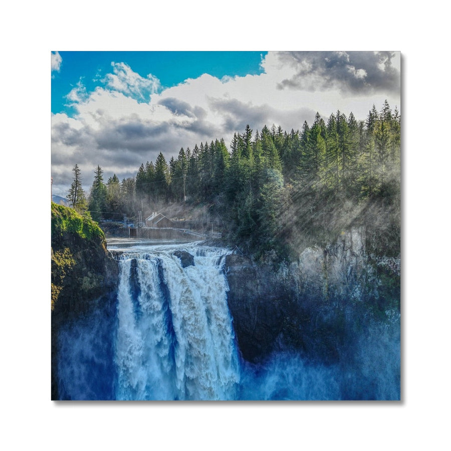 Water falling Canvas