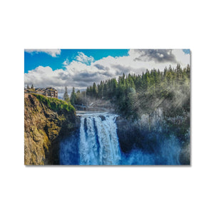 Water falling Canvas