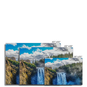 Water falling Canvas