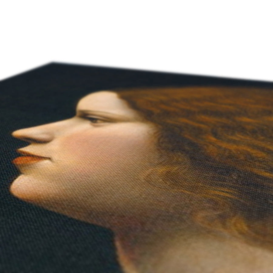 Da Vinci | Portrait of a Young Lady | 1500 Canvas